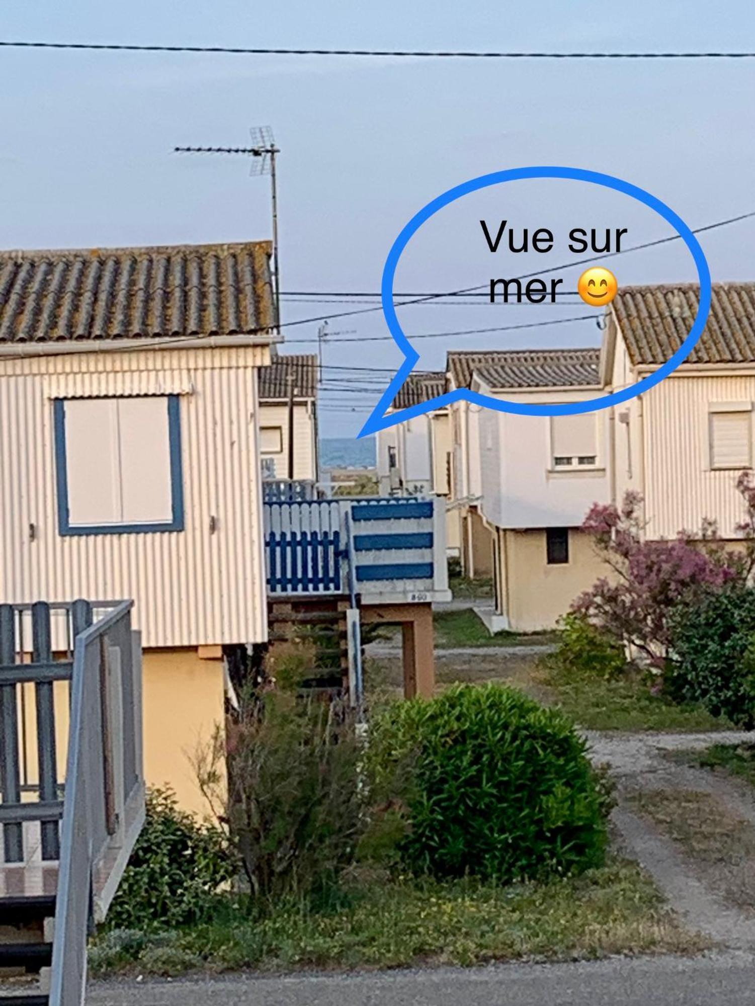 Maison Chalet 200 M De La Plage Climatisation Et Wifi Gruissan Exteriér fotografie