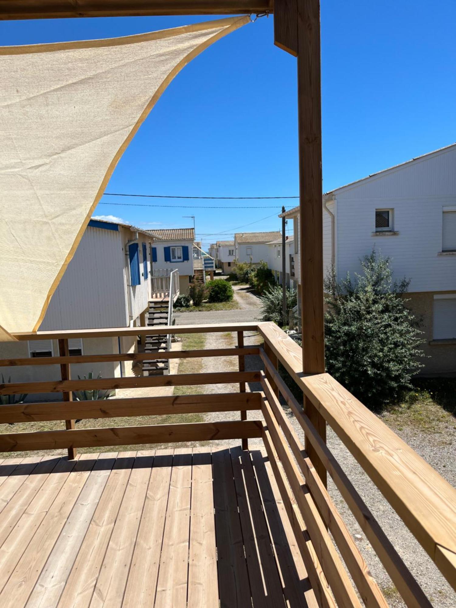Maison Chalet 200 M De La Plage Climatisation Et Wifi Gruissan Exteriér fotografie