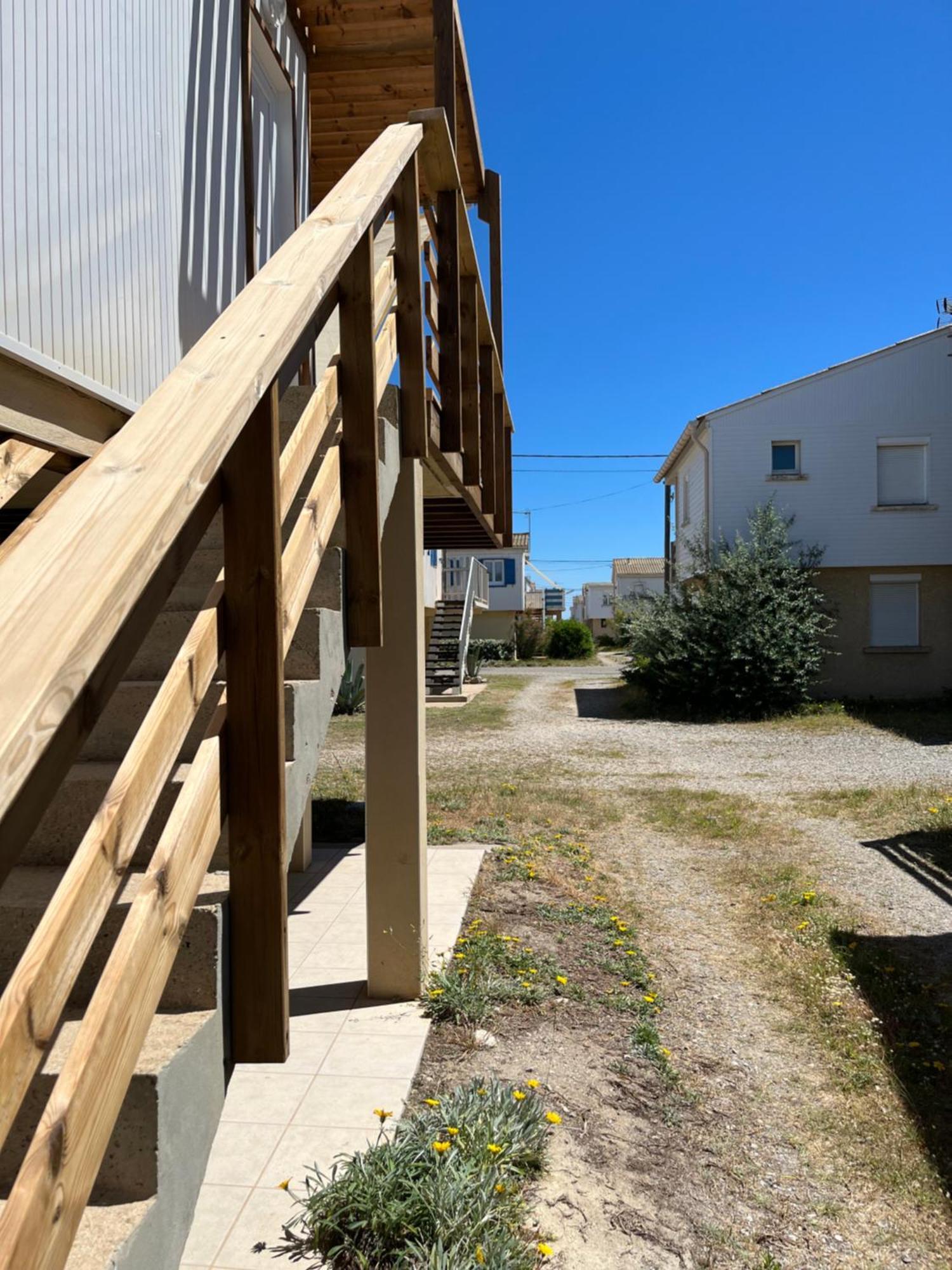 Maison Chalet 200 M De La Plage Climatisation Et Wifi Gruissan Exteriér fotografie